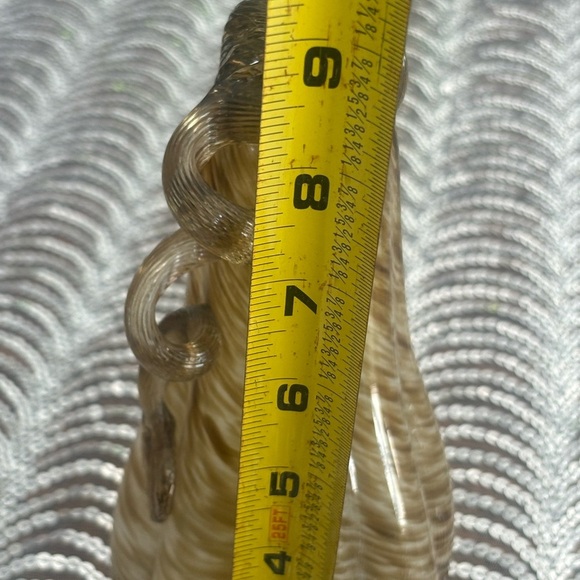 Murano style blown glass pear - Picture 4 of 5